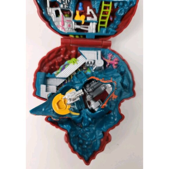 VTG 1993 Bluebird Toys Mighty Max Blows Up Dino Lab Doom Zone Playset Incomplete - Picture 9 of 12